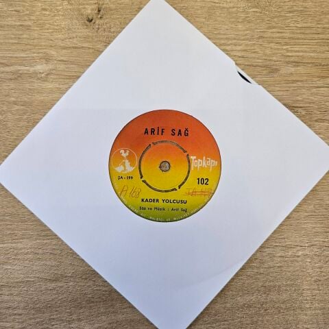 Arif Sağ – Kader Yolcusu / Yalnızlığım Öyle Zor Ki 45LİK PLAK
