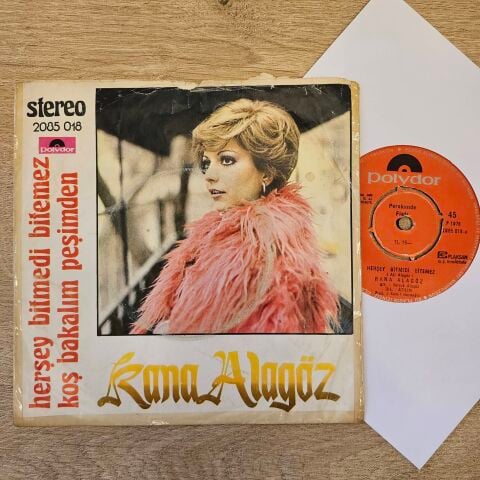 Rana Alagöz – Herşey Bitmedi Bitemez / Koş Bakalım Peşimden 45LİK PLAK