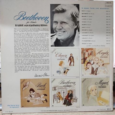 Karlheinz Böhm – Beethoven Für Kinder LP PLAK