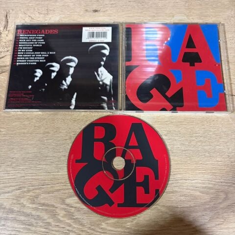 RAGE  AGAINST THE MACHINE - RENEGADES CD