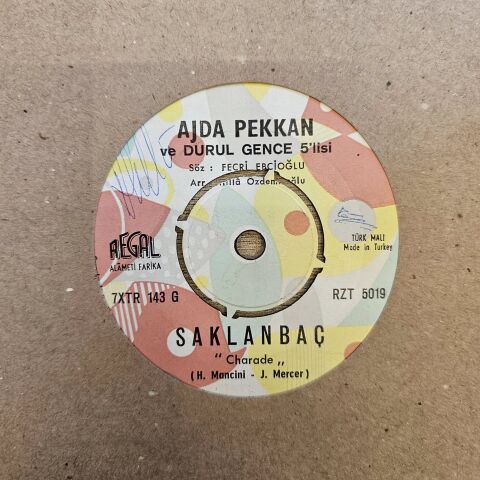 Ajda Pekkan – Oyalama Beni / Saklanbaç 45LİK PLAK