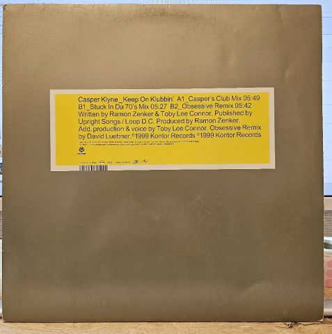 Casper Klyne – Keep On Klubbin' LP PLAK