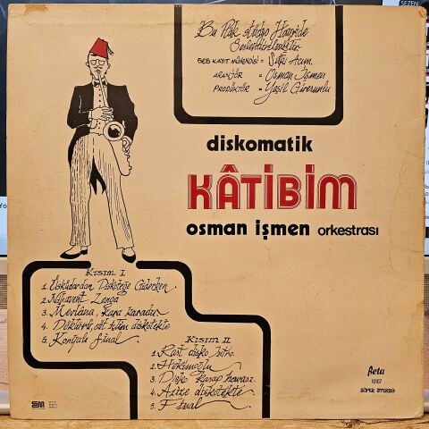 Osman İşmen Orkestrası – Diskomatik Katibim LP PLAK