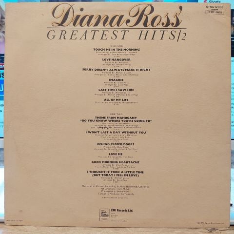 Diana Ross – Diana Ross' Greatest Hits / 2 LP PLAK