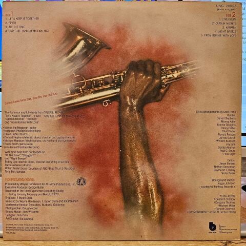 Ronnie Laws – Fever LP PLAK