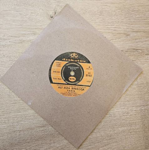 ALİ RIZA BİNBOĞA - YARINLARDA 45LİK PLAK