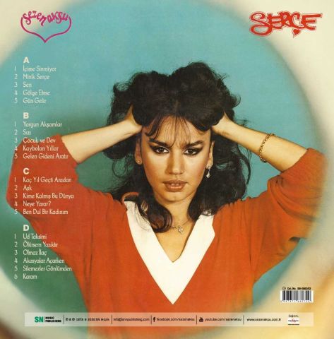 SEZEN AKSU - SERÇE LP PLAK