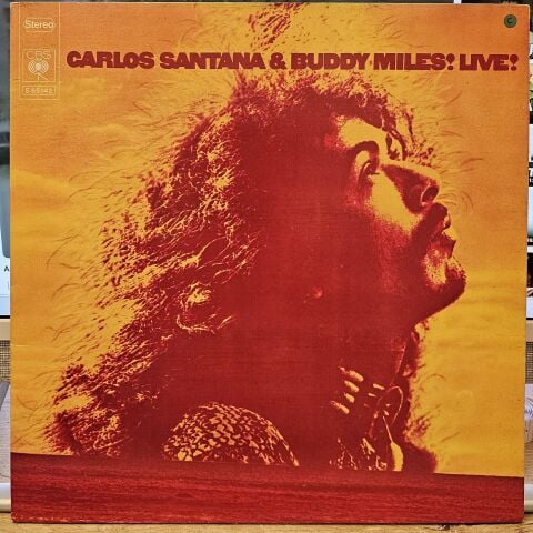 Carlos Santana And Buddy Miles – Carlos Santana & Buddy Miles! Live LP PLAK...
