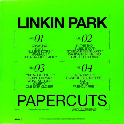 Linkin Park – Papercuts LP PLAK