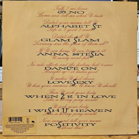 Prince – Lovesexy LP PLAK