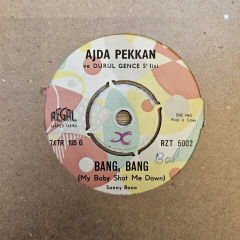 Ajda Pekkan – Bang, Bang / İki Yabancı 45LİK PLAK