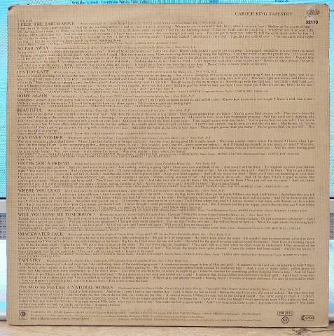 Carole King – Tapestry LP PLAK