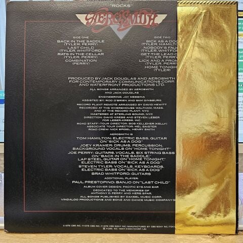 Aerosmith – ''Rocks'' LP PLAK