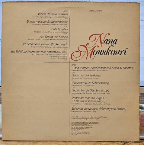 Nana Mouskouri – Nana Mouskouri LP PLAK