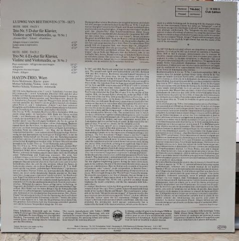 Ludwig van Beethoven, Haydn-Trio, Wien LP PLAK