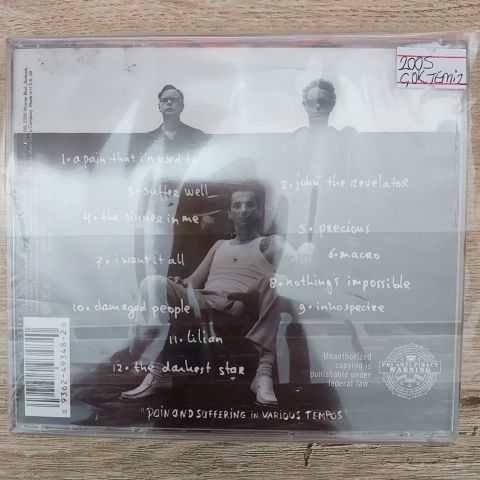 DEPECHE MODE - PLAYİNG THE ANGEL CD