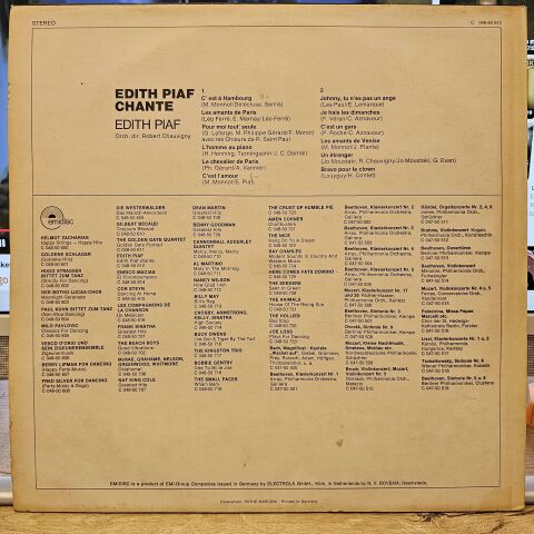 Edith Piaf – Chante LP PLAK