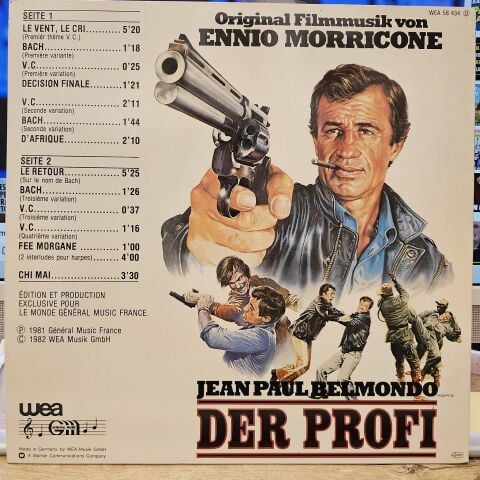 Ennio Morricone – Der Profi LP PLAK