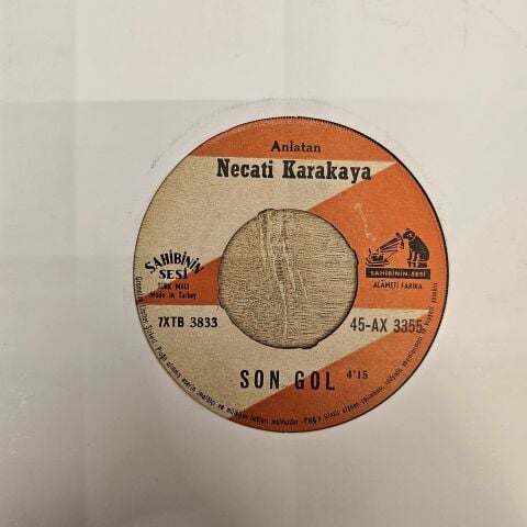 Necati Karakaya, Yıldırım Gürses, Grand 7'li Orkestrası – Son Gol / Son Maç 45Lİ PLAK...