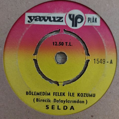 Selda Bağcan – Bölemedim Felek İle Kozumu / Bülbül 45LİK PLAK