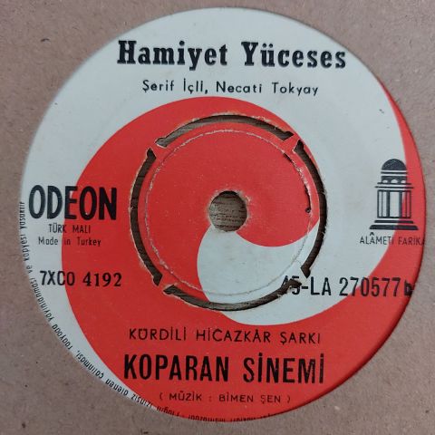 HAMİYET YÜCESES - BAKMIYOR ÇEŞMİ SİYAH 45LİK PLAK