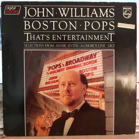 John Williams (4) - Boston Pops* – That's Entertainment / Pops On Broadway LP PLAK