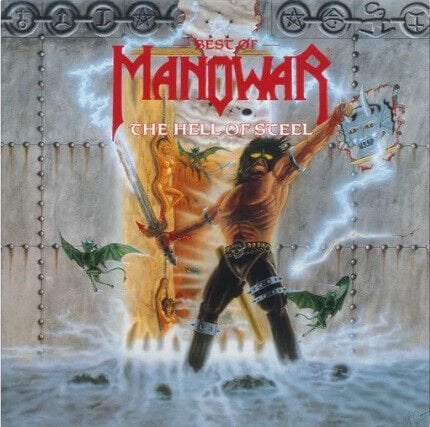 Manowar – Best Of Manowar - The Hell Of Steel LP PLAK
