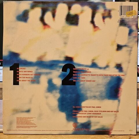 Paul Simon – Hearts And Bones LP PLAK