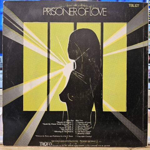 Dave Barker Meets The Upsetters – Prisoner Of Love LP PLAK