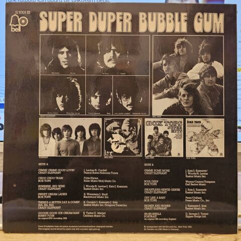 Various – Super Duper Bubble Gum LP PLAK