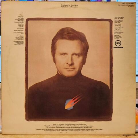 Stan Getz – Captain Marvel LP PLAK