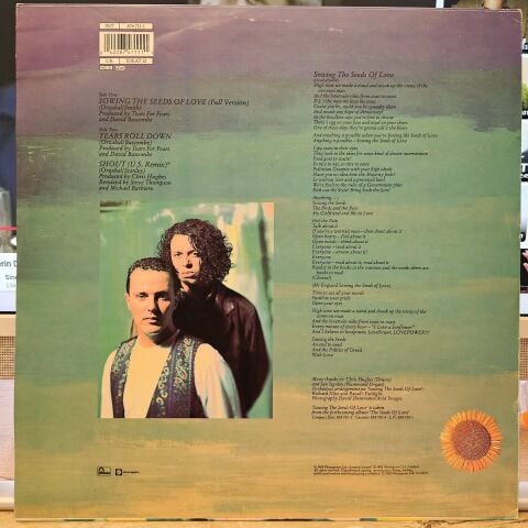 Tears For Fears – Sowing The Seeds Of Love LP PLAK