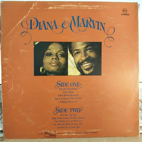 Diana Ross & Marvin Gaye – Diana & Marvin LP PLAK