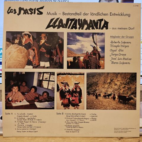 Los Masis – Llajtaymanta LP PLAK