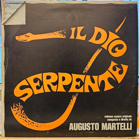 Augusto Martelli – Il Dio Serpente (Colona Sonora Originale Del Film) LP PLAK