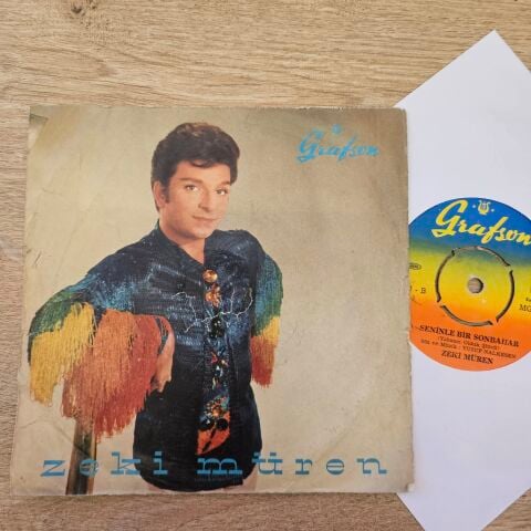 Zeki Müren – Yollar Uzak Gelemedim / Seninle Bir Sonbahar 45LİK PLAK