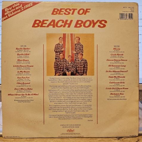 The Beach Boys – The Very Best Of The Beach Boys (Volume 1) LP PLAK