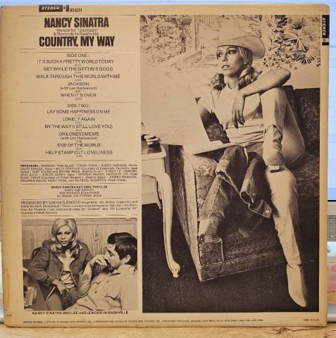 Nancy Sinatra – Country, My Way LP PLAK