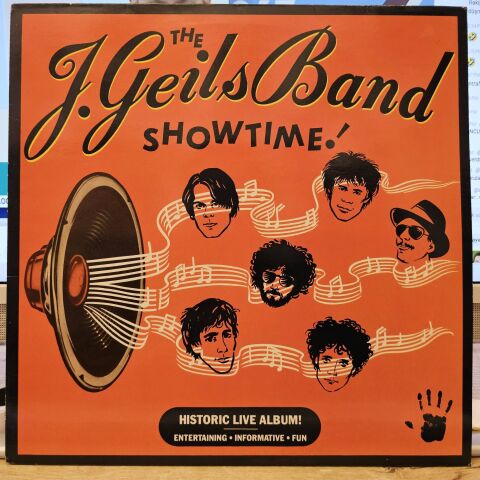 The J. Geils Band – Showtime! LP PLAK
