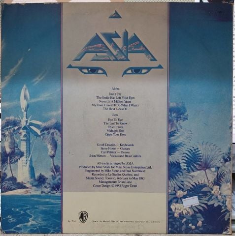 Asia – Alpha LP PLAK