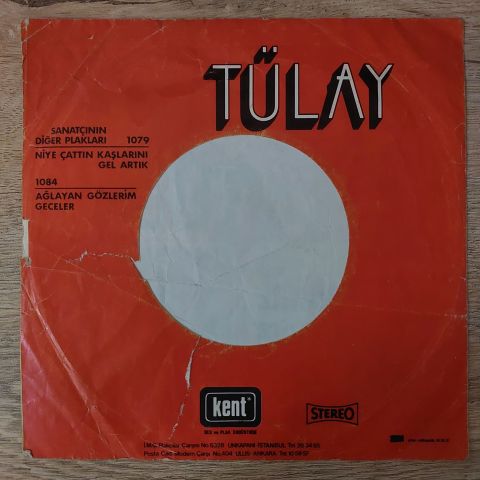 Tülay – İkimiz Bir Fidanız 45LİK PLAK
