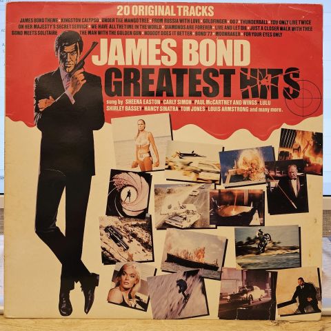 Various – James Bond Grootste Hits LP PLAK