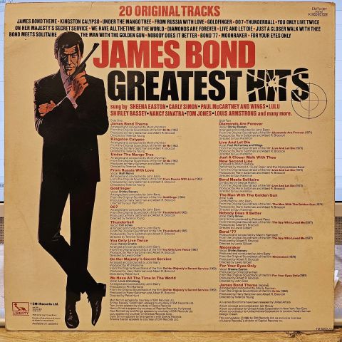 Various – James Bond Grootste Hits LP PLAK