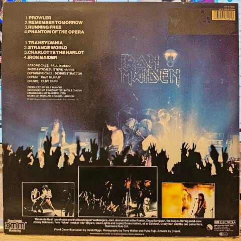 Iron Maiden – Iron Maiden LP PLAK