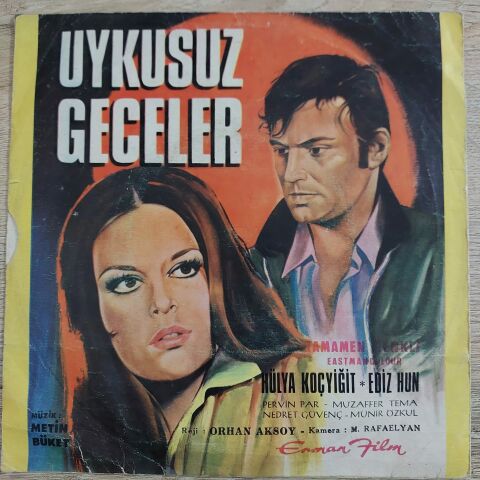 GÖNÜL YAZAR - UYKUSUZ GECELER 45LİK PLAK