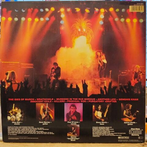 Iron Maiden – Killers LP PLAK