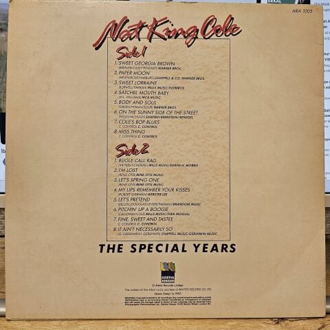 Nat King Cole – The Special Years LP PLAK