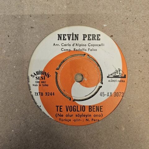 Nevin Pere – Catari Catari (Allaha Dua Ettim) 45LİK PLAK