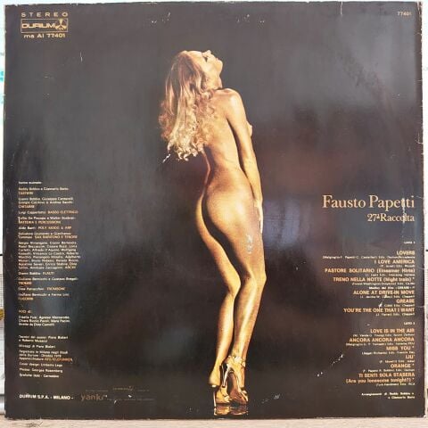 Fausto Papetti – 27ª Raccolta LP PLAK