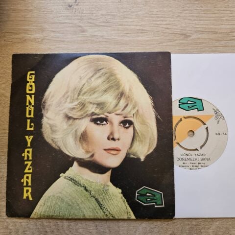 Gönül Yazar – Dönemezki Bana / Mektubumu Buldun Mu 45LİK PLAK